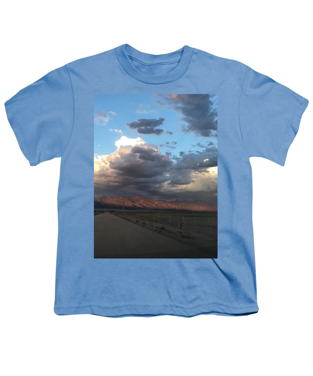 Summer Storm Sunset Crestone - Youth T-Shirt