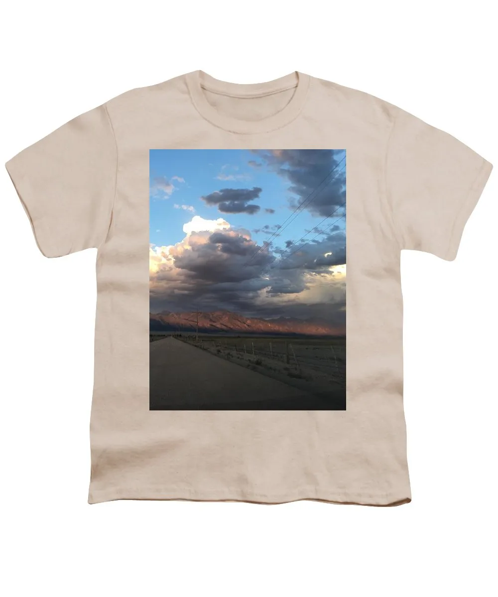 Summer Storm Sunset Crestone - Youth T-Shirt