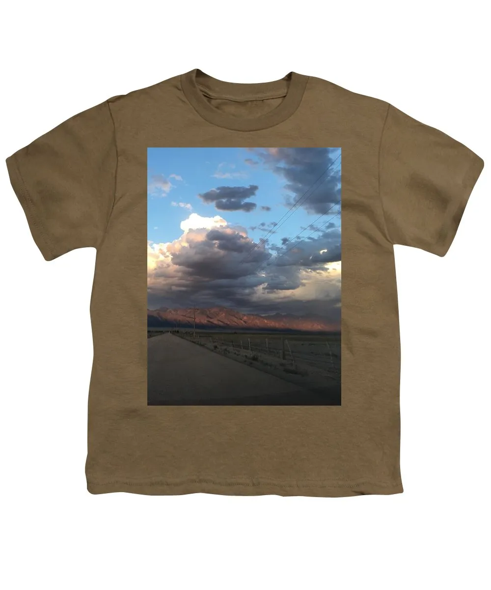 Summer Storm Sunset Crestone - Youth T-Shirt