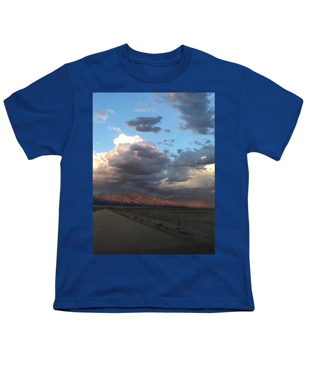 Summer Storm Sunset Crestone - Youth T-Shirt