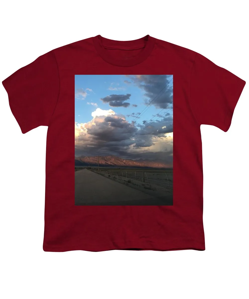 Summer Storm Sunset Crestone - Youth T-Shirt