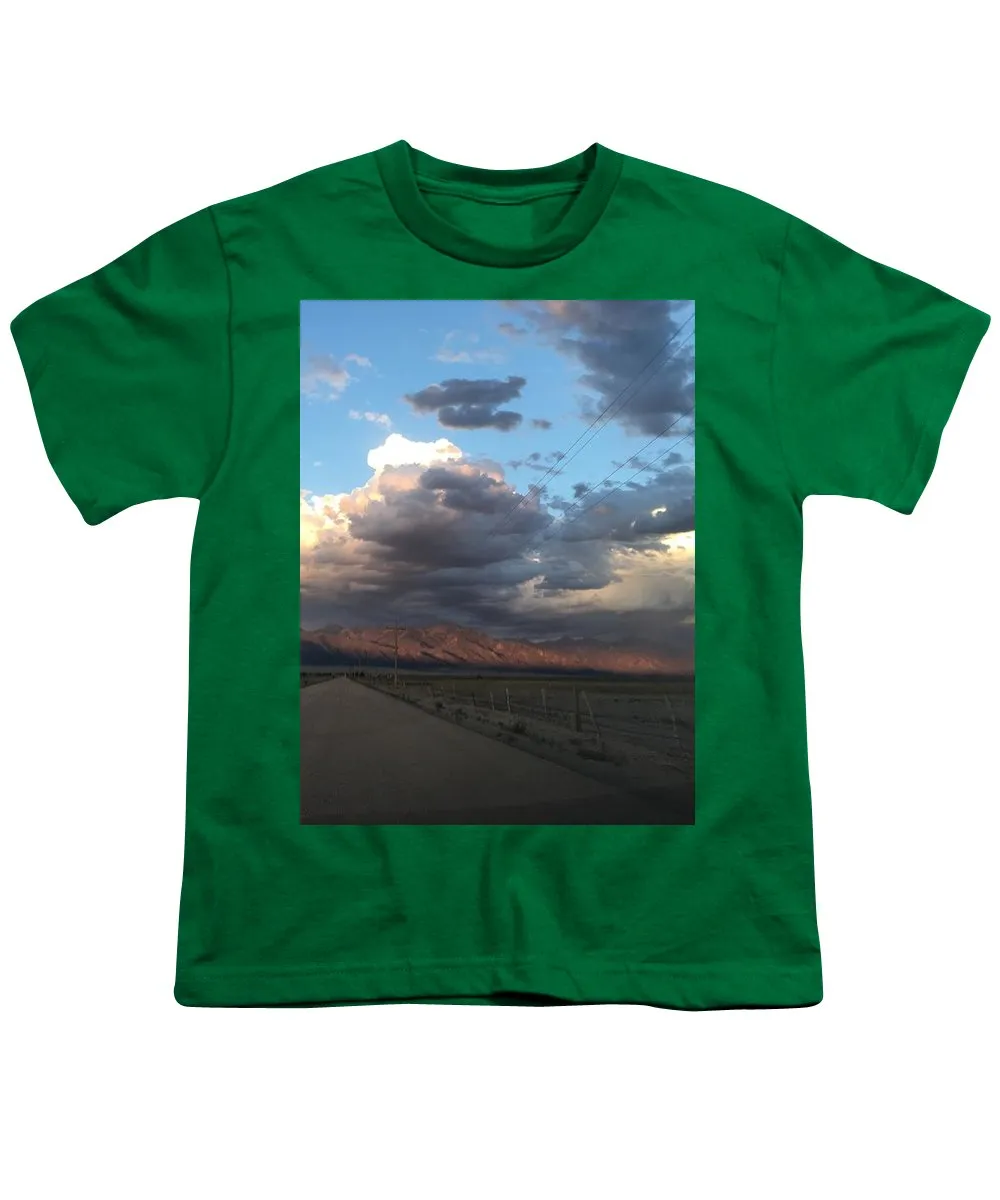 Summer Storm Sunset Crestone - Youth T-Shirt