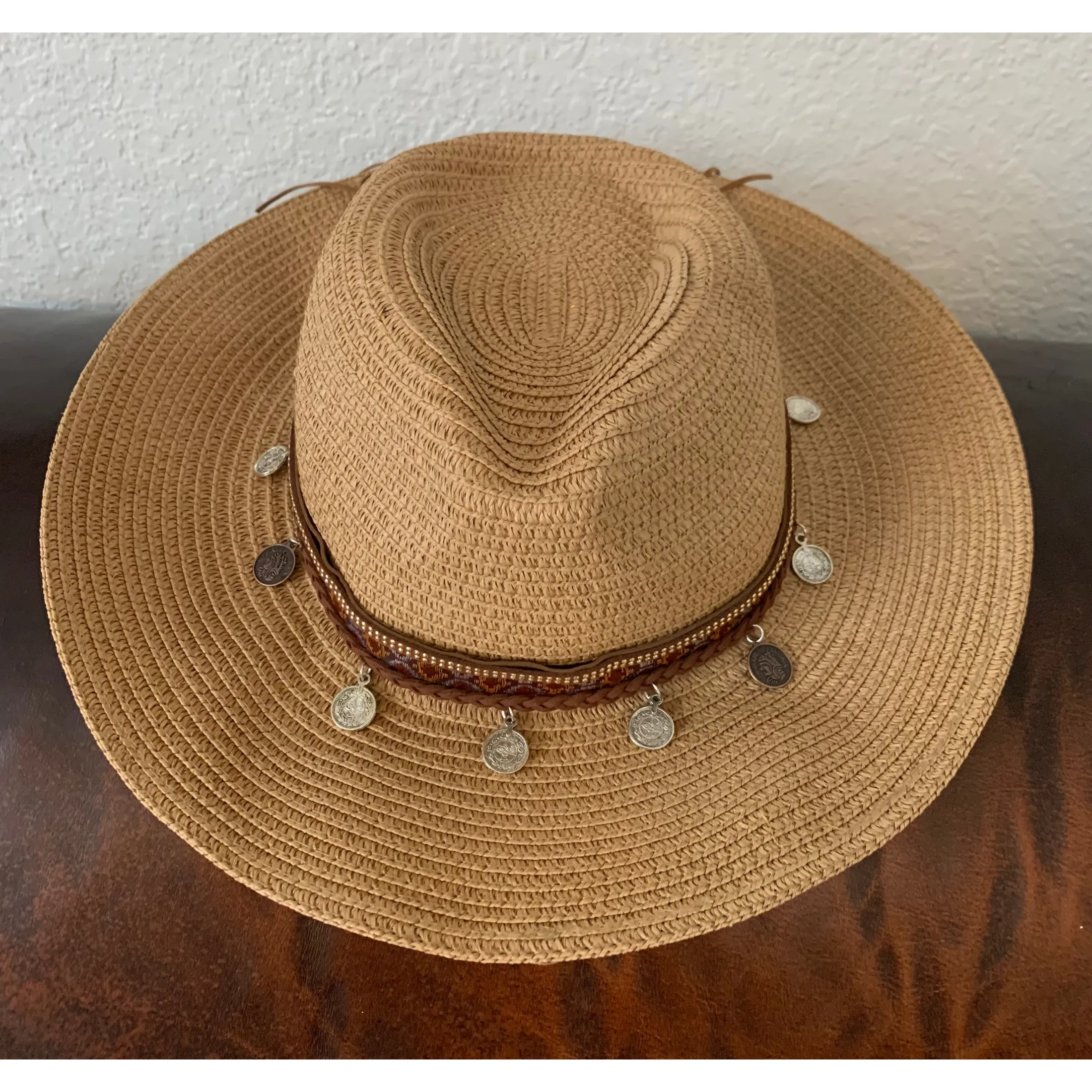 Texas Straw Hat decorated