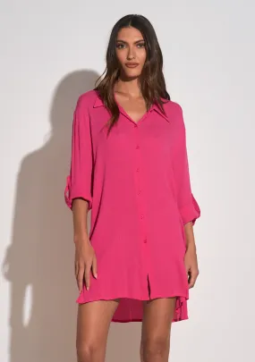 The Lilah dress cover up- Pink