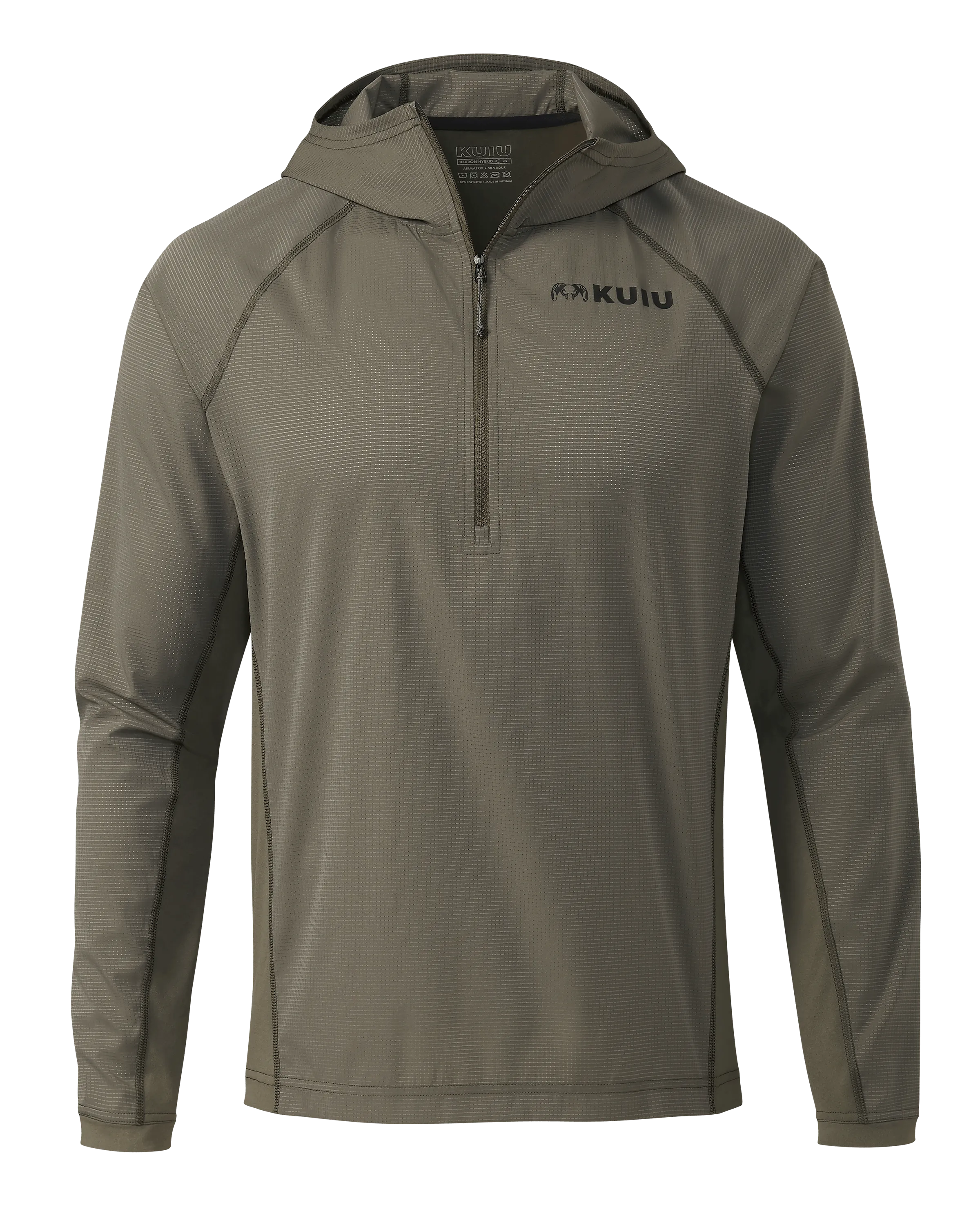 Tiburon Hybrid Hoodie | Ash