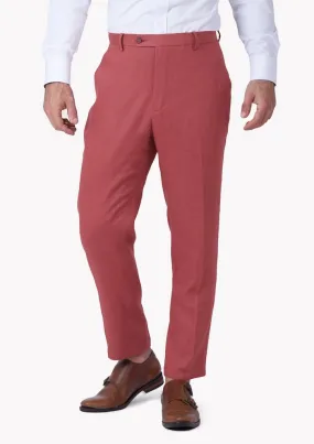 Tuscan Red Linen Pants