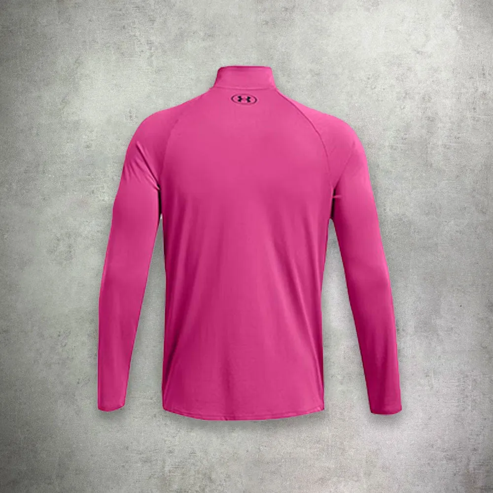 Under Armour Tech 2.0 Half Zip Pink