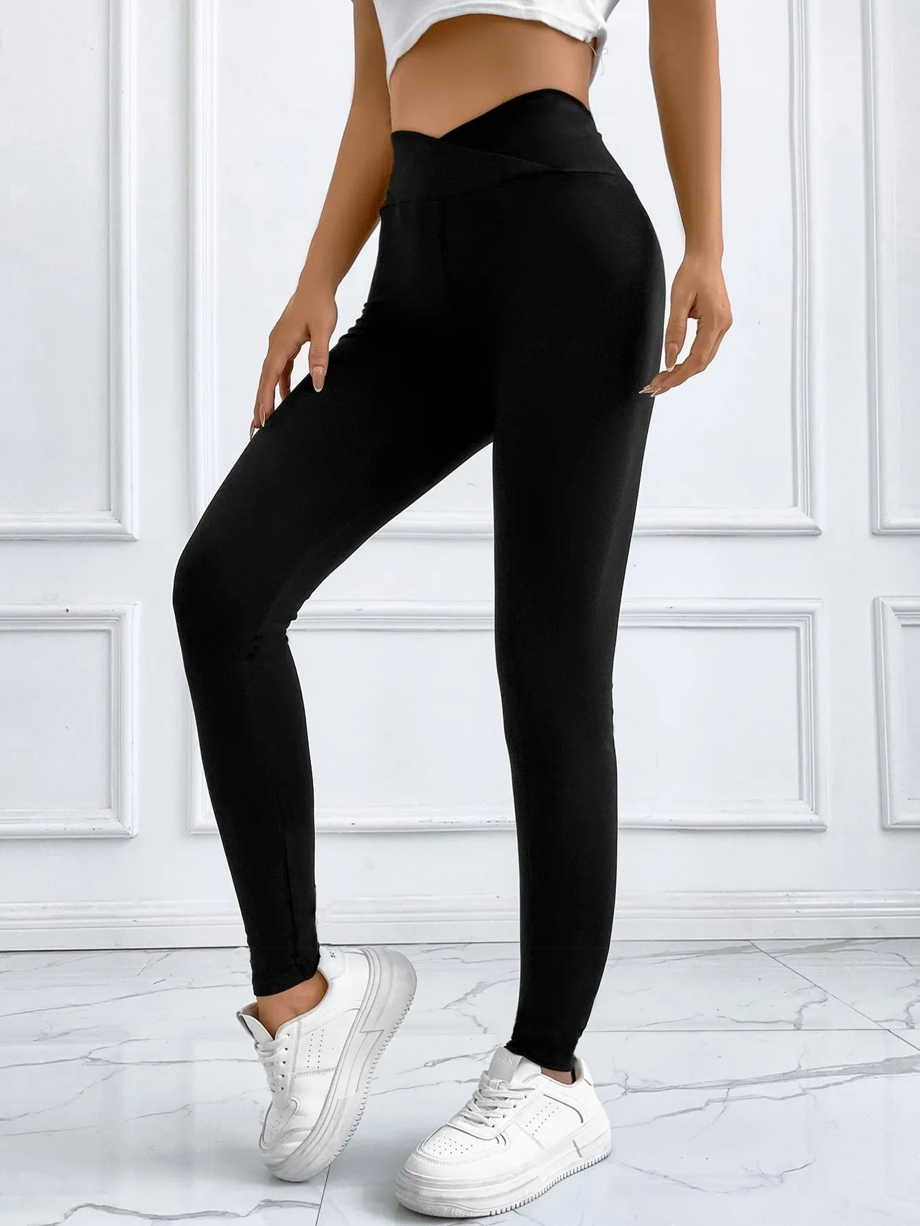 Unity Solid High Waist Leggings