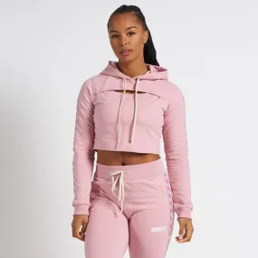 Vanquish Radiate Women's Pink Cropped Hoodie