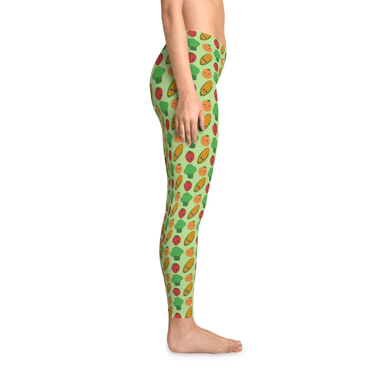 Veggie Garden Stretchy Leggings