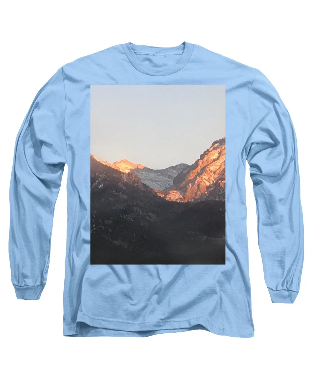 Winter Magic Hour Crestone - Long Sleeve T-Shirt