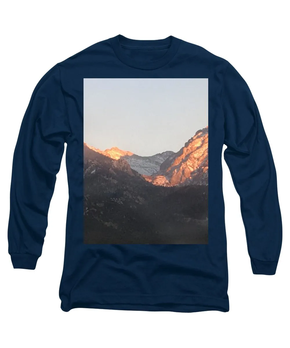 Winter Magic Hour Crestone - Long Sleeve T-Shirt