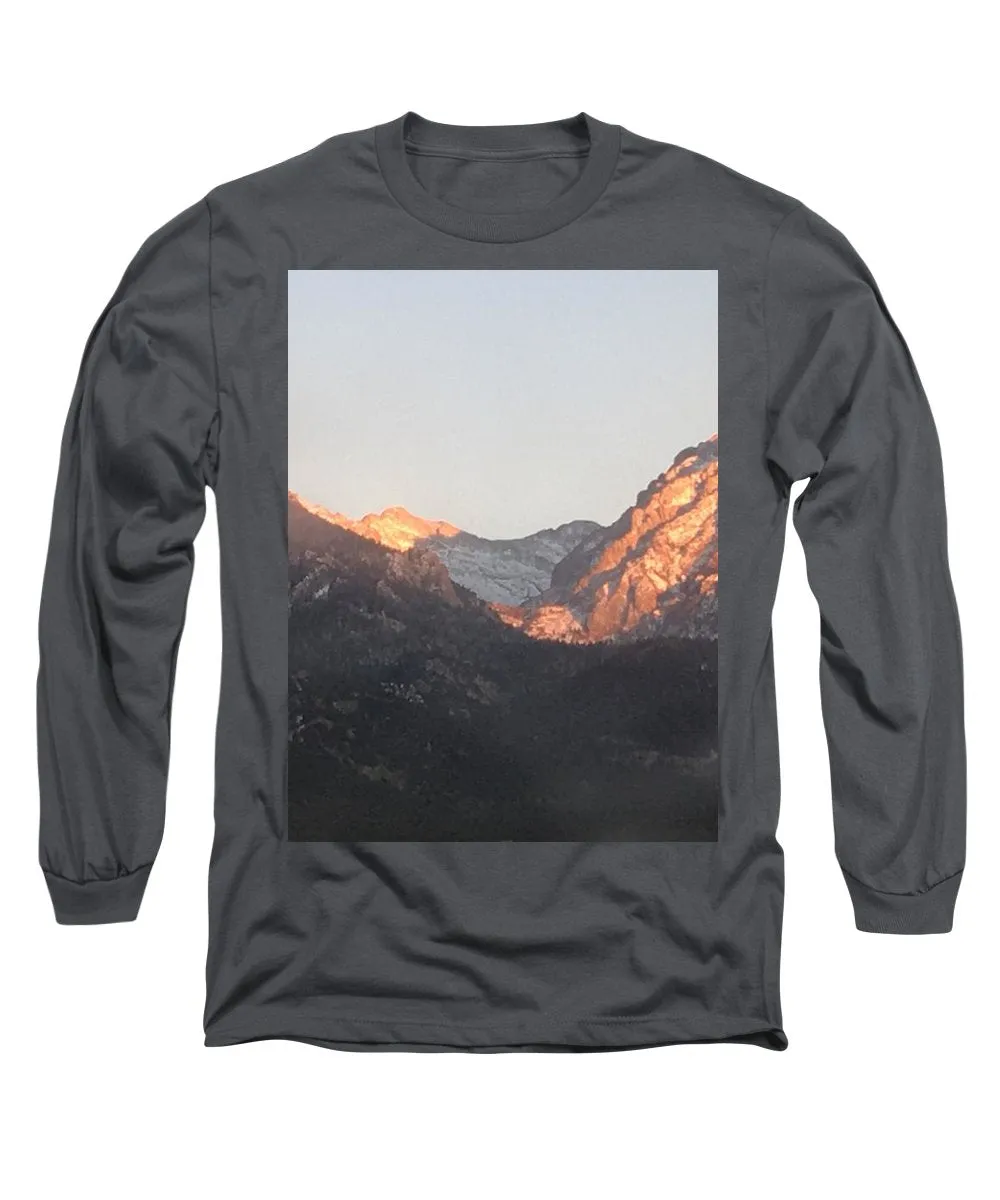 Winter Magic Hour Crestone - Long Sleeve T-Shirt